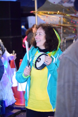 Fancy dress at Bidefords NYE Eventのeditorial素材