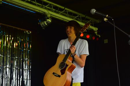 Bideford Summer fete in Bideford park 2014のeditorial素材