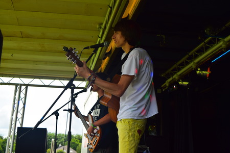 Bideford Summer fete in Bideford park 2014のeditorial素材