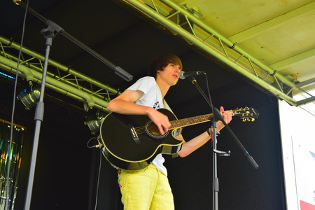 Bideford Summer fete in Bideford park 2014のeditorial素材