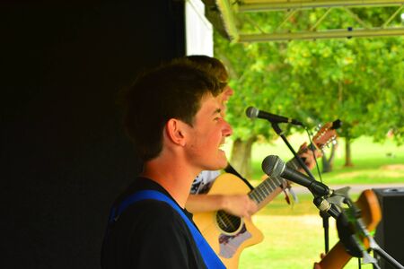 Bideford Summer fete in Bideford park 2014のeditorial素材