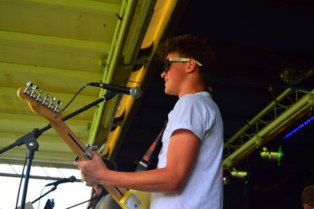 Bideford Summer fete in Bideford park 2014のeditorial素材