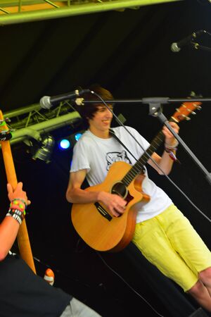 Bideford Summer fete in Bideford park 2014のeditorial素材