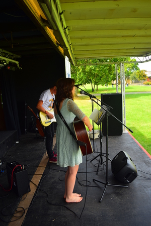 Bideford Summer fete in Bideford park 2014のeditorial素材