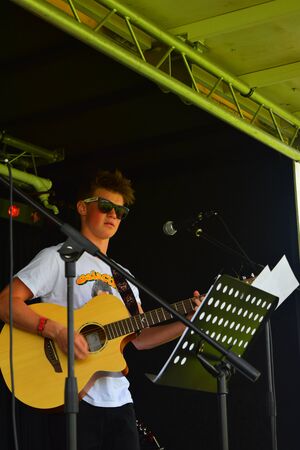 Bideford Summer fete in Bideford park 2014のeditorial素材