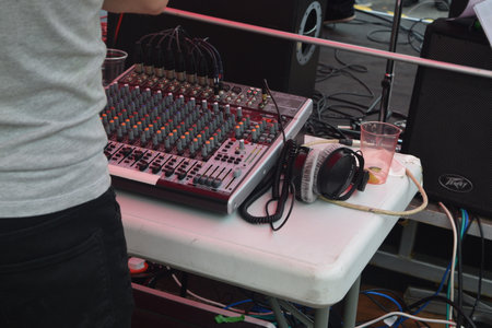 Barnstaple - Saturday 18th July 2015 Pliton Green man festivalのeditorial素材