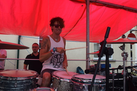 Barnstaple - Saturday 18th July 2015 Pliton Green man festivalのeditorial素材