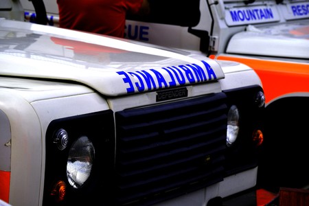 Exmoor Search and Rescue 4x4 ambulance