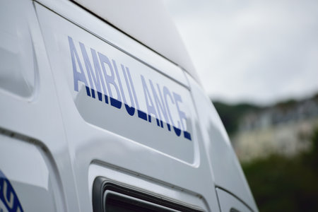 Ambulance close up