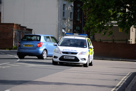 Devon and Cornwall police, Response carのeditorial素材