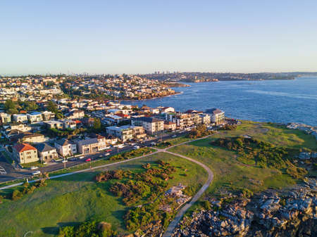 Maroubra Beach north aerial view