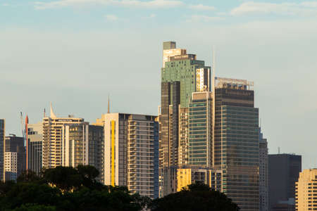 Sydney, Australia - March 5, 2019: World Tower building with the surrounding.のeditorial素材