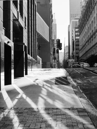 Sydney, Australia - June 13, 2020: Castlereagh street view during the day at Sydney CBD.のeditorial素材