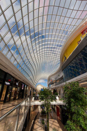 Melbourne, Australia - April 1, 2022: Perspective view of Chadstone shopping centre.のeditorial素材