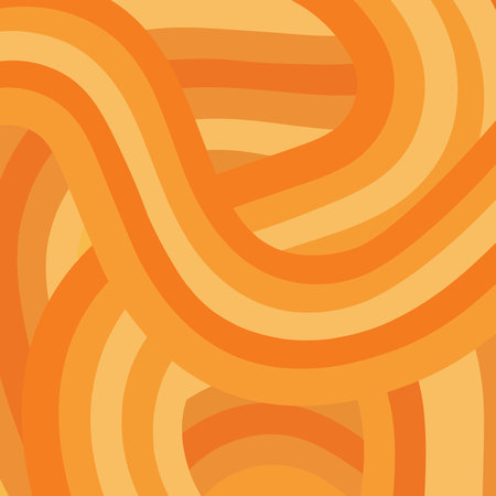 abstract orange background. 70s Retro Seamless Pattern. 60s and 70s Retro style and Aesthetic. Colorful retro design. Seamless vintage background, vecのイラスト素材