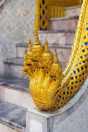 Phra Kaeo, Temple of the Emerald Buddha,Bangkok Thailand. Detailsの写真素材