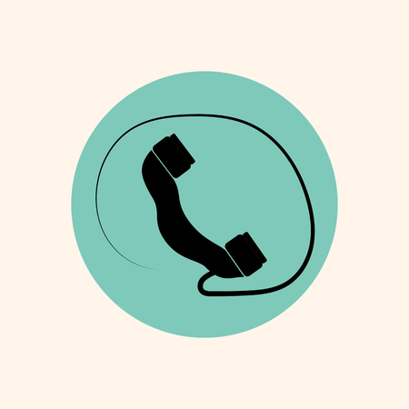 icons for websites silhouette drawn vector phoneのイラスト素材