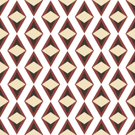 Vector seamless pattern. Modern stylish texture. Repeating geometric background with rhombusのイラスト素材