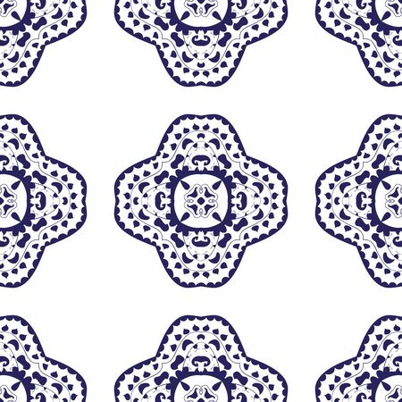 Beautiful Vintage seamless pattern. Ornament. Unusual. Indian motif. For your design.のイラスト素材
