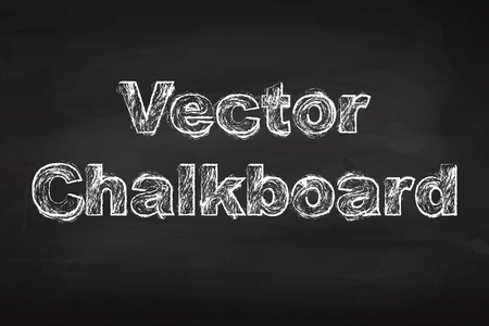 Vector chalk board. Back to school. Training. Texture. Realistic. For your design.のイラスト素材