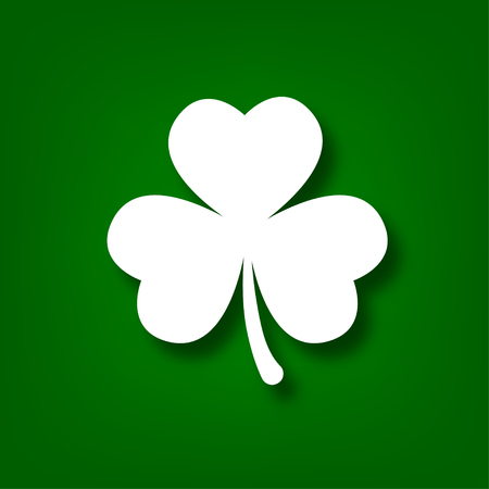 St.Patrick 's Day. Celebration. recreation. green. Clover. Print, for postcard and banner.のイラスト素材