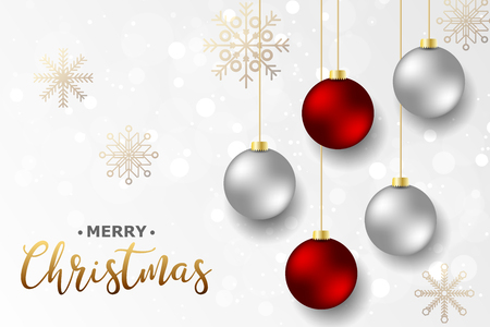 New Year. 2019. Christmas. Christmas decorations. Background. Bright colorful design. Shine Bokeh. For your design.のイラスト素材