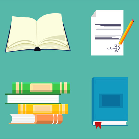 Books Training. World Book Day. April. Knowledge. Reading For your designのイラスト素材