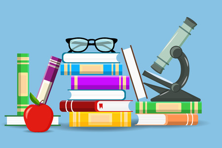 Books Training. World Book Day. April. Knowledge. Reading For your designのイラスト素材