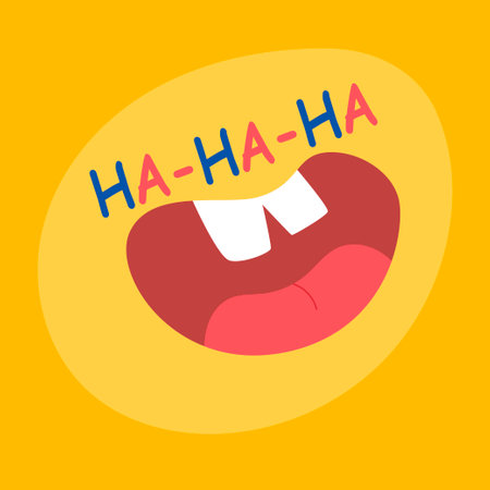 Fools Day. 1 April. Laughter. Objects for a prank.のイラスト素材