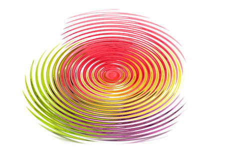Abstract multicolored background in form of spiral on white background