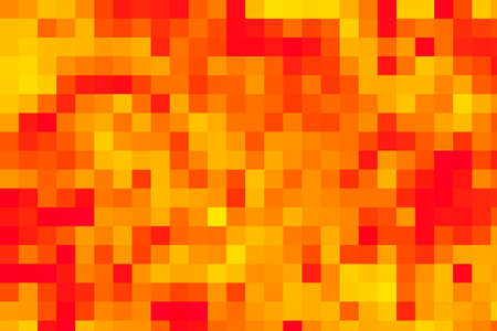 Nice abstract background squares in red-orange tones