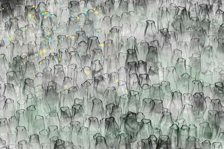 Abstraction in gray and green tones for creative fantasy and background