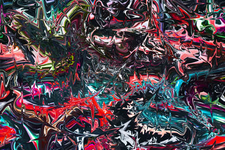 Fun origin multicolor abstraction for crew and fantasy moodの写真素材