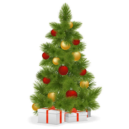 Vector Christmas Treeのイラスト素材