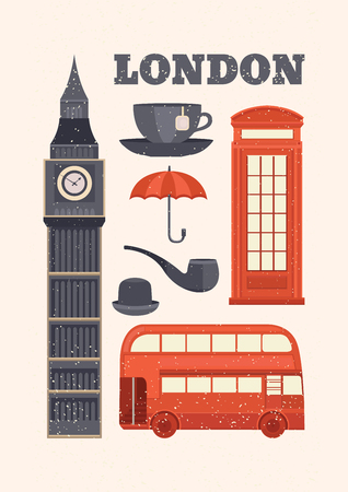 Illustration Londonのイラスト素材