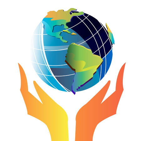 globe world earth globe planet graphicのイラスト素材