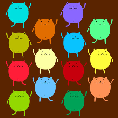 bear illustration  cute animal toy cartoonのイラスト素材