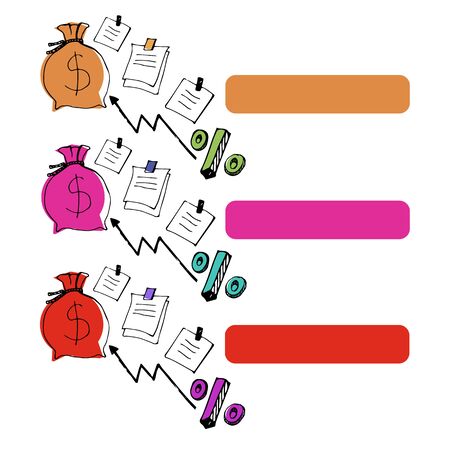 business vector idea icon symbol diagram technologyのイラスト素材