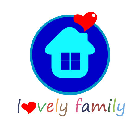 key house vector symbol door lock iconのイラスト素材