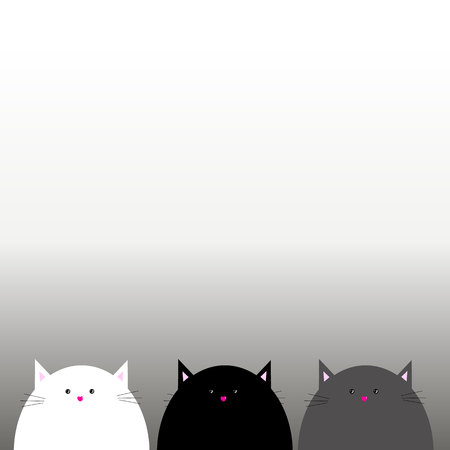 cat illustration cartoon fun art animalのイラスト素材