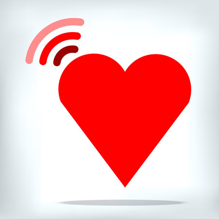 love website network like passion business conceptのイラスト素材