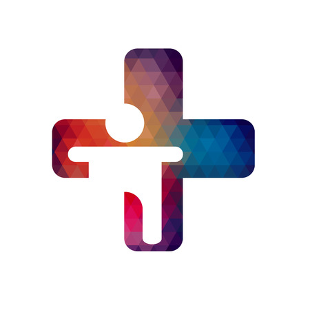 Medical pharmacy design templateのイラスト素材
