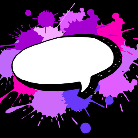 bubble design icon illustration sign speech template vector advertisement advertising badge bannerのイラスト素材