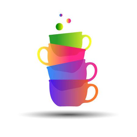 cup coffee vector drink espresso icon teaのイラスト素材