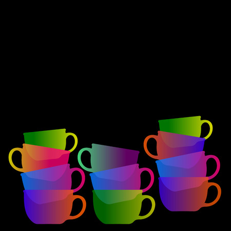 cup coffee vector drink espresso icon teaのイラスト素材