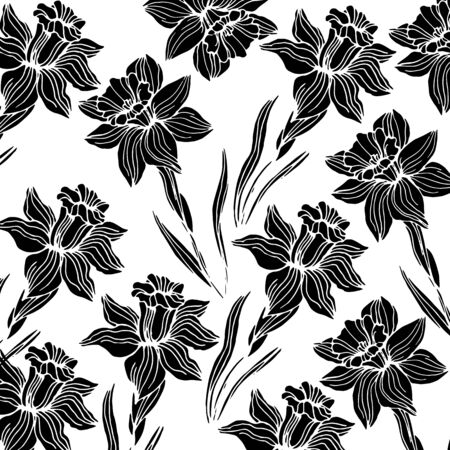 flower vector floral background design illustration decorativeのイラスト素材