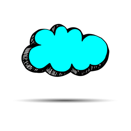 vector sky weather background climate nature rainのイラスト素材