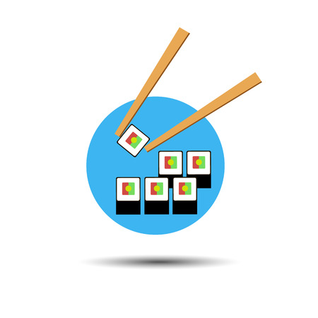 food illustration seafood sushi vector fish riceのイラスト素材