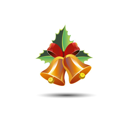 christmas symbol icon celebration vector holiday illustrationのイラスト素材