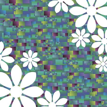 flower vector floral background design illustration decorativeのイラスト素材